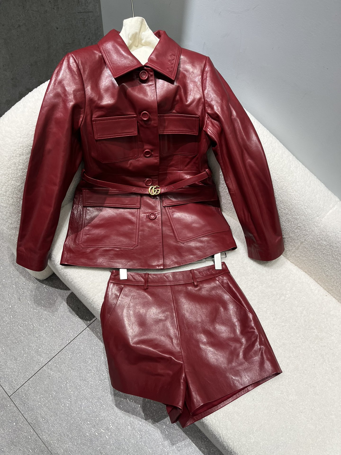 NO:872643,Size S-19860909S- Xxl码,可以分开购买,颜色超显白 上衣 裤450,古驰-服装,gucci,,Women's clothing