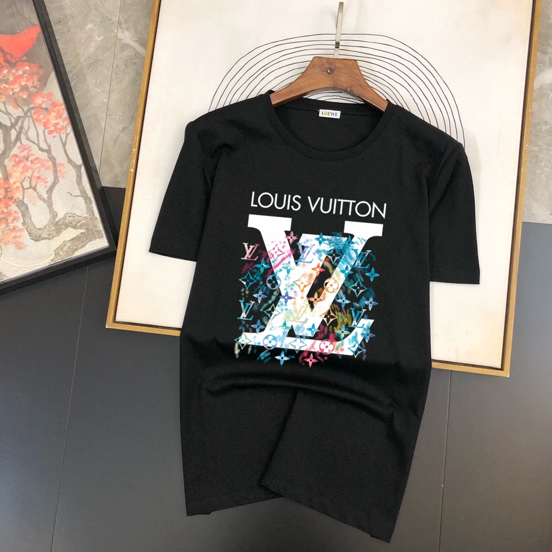 Louis Vuitton 品牌【LV 路易威登】(胖子福音) 男士休闲短袖T恤 2025春夏新品