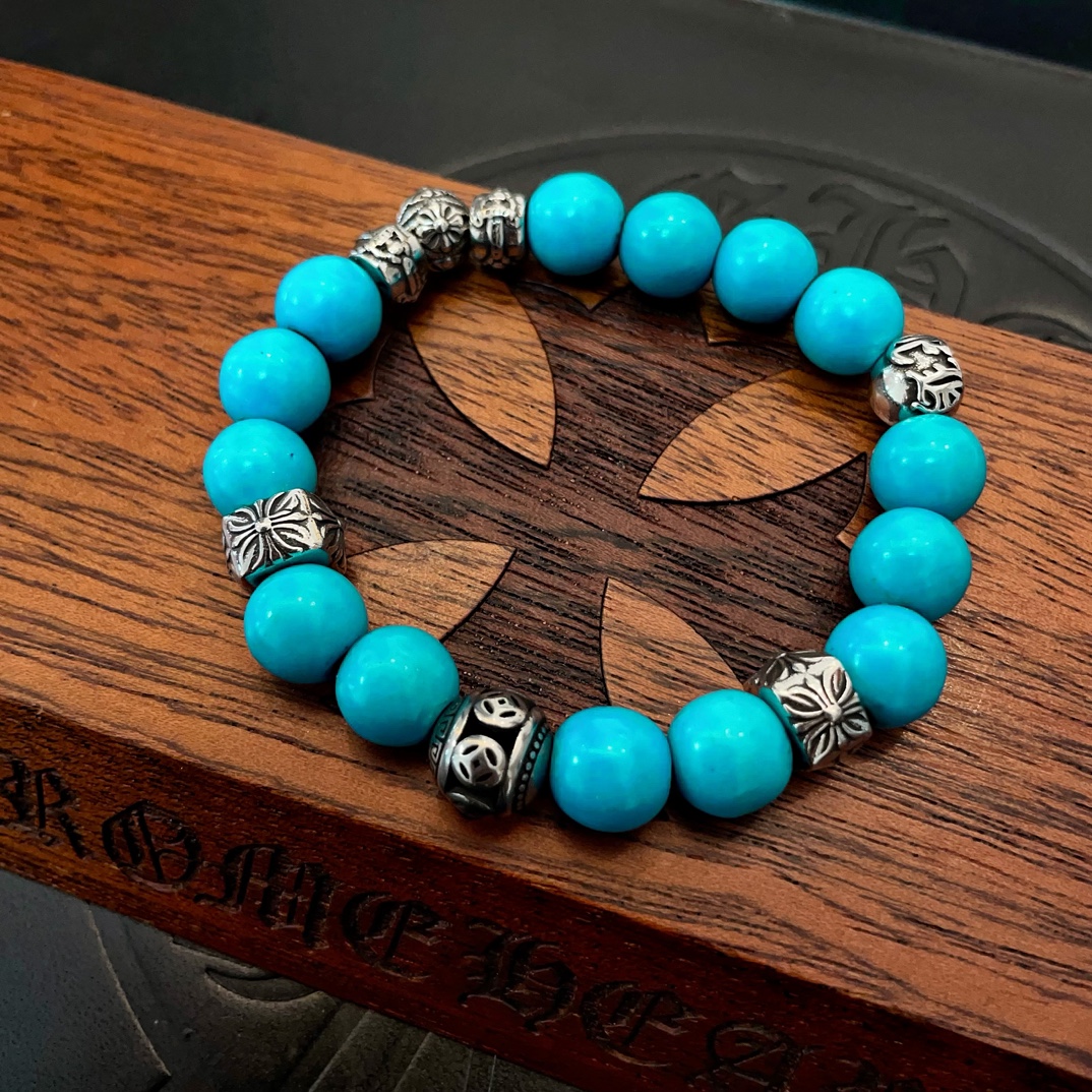 NO:107091,Batch of the counter precision version Chrome He@rts Croxin pineapple bracelet bracelet, retro old style Original reproduction Pure handmade ~ Authentic mold opening trendy fashion essentials can be worn by both men and women Couple style Rock Punk Tsing silver style Retro elements Trendy and versatile official website same style, jewelry boutique, chrome hearts, chrome hearts, bracelet19860909批 专柜精工版本 Chrome He@rts克罗心松石手链 手串,复古做旧风格 原版复刻 纯手工打造 ～正品开模潮流时尚必备 男女均可佩戴 情侣款同款 摇滚朋克泰银风格 复古元素 潮流百搭 官网同款,饰品精品,chrome hearts,chrome hearts,bracelet,Jewelry