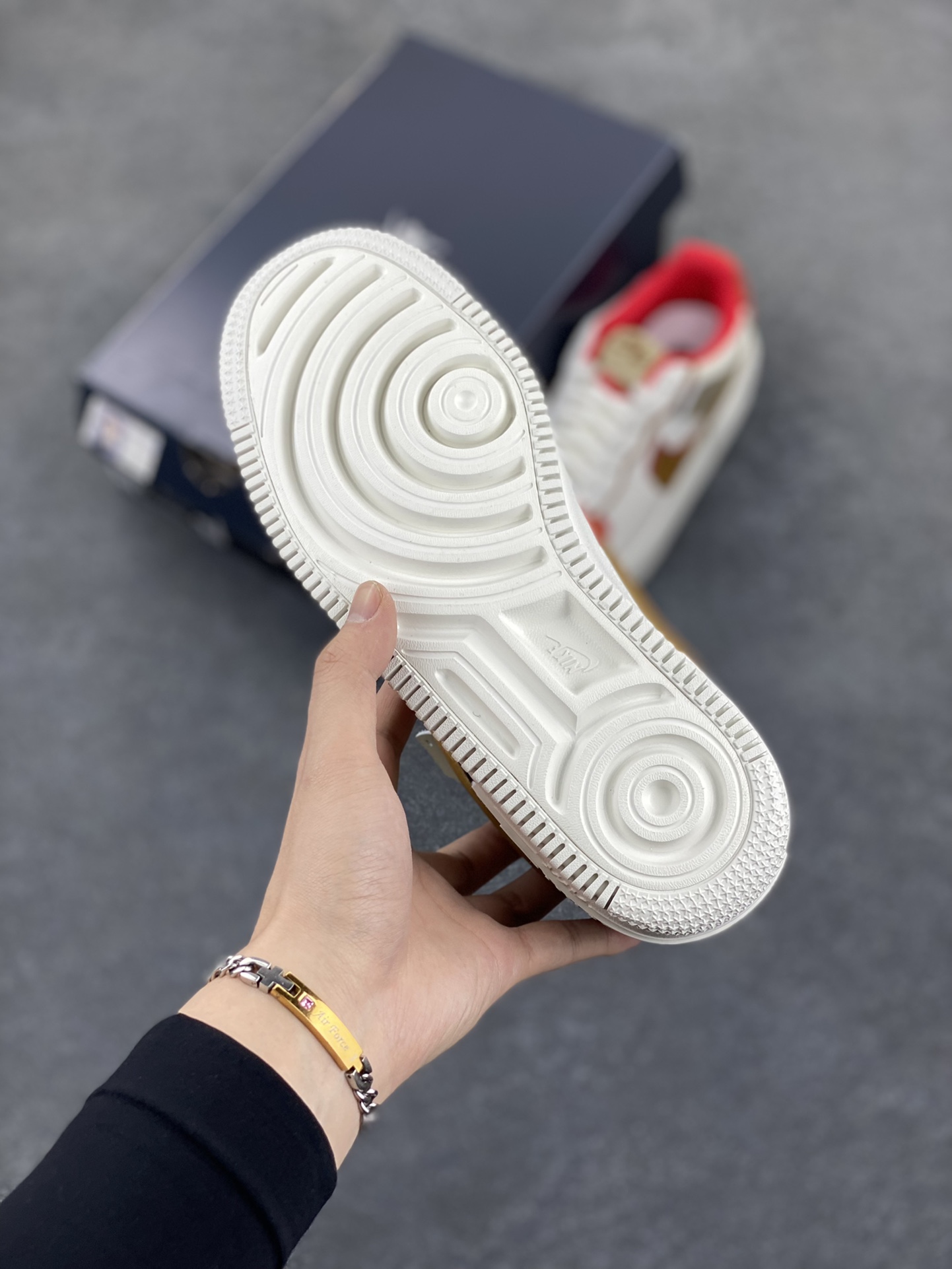 图片[5]-NK Air Force 1 Shadow 轻量增高低帮百搭板鞋\”拼接马卡龙\” 全新少女系解构主义设计双层轻量EVA发泡中底+防滑RB橡胶外圈底鞋底 原楦头原纸板 打造纯正空军版型 专注外贸渠道 全掌内置蜂窝气垫 原盒配件 原厂中底钢印、拉帮完美 货号：HQ3400-030 尺码：35.5 36 36.5 37.5 38 38.5 39 40-选品中心