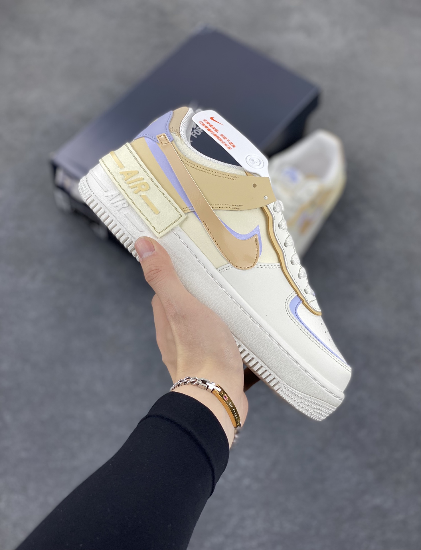 NK Air Force 1 Shadow 轻量增高低帮百搭板鞋\