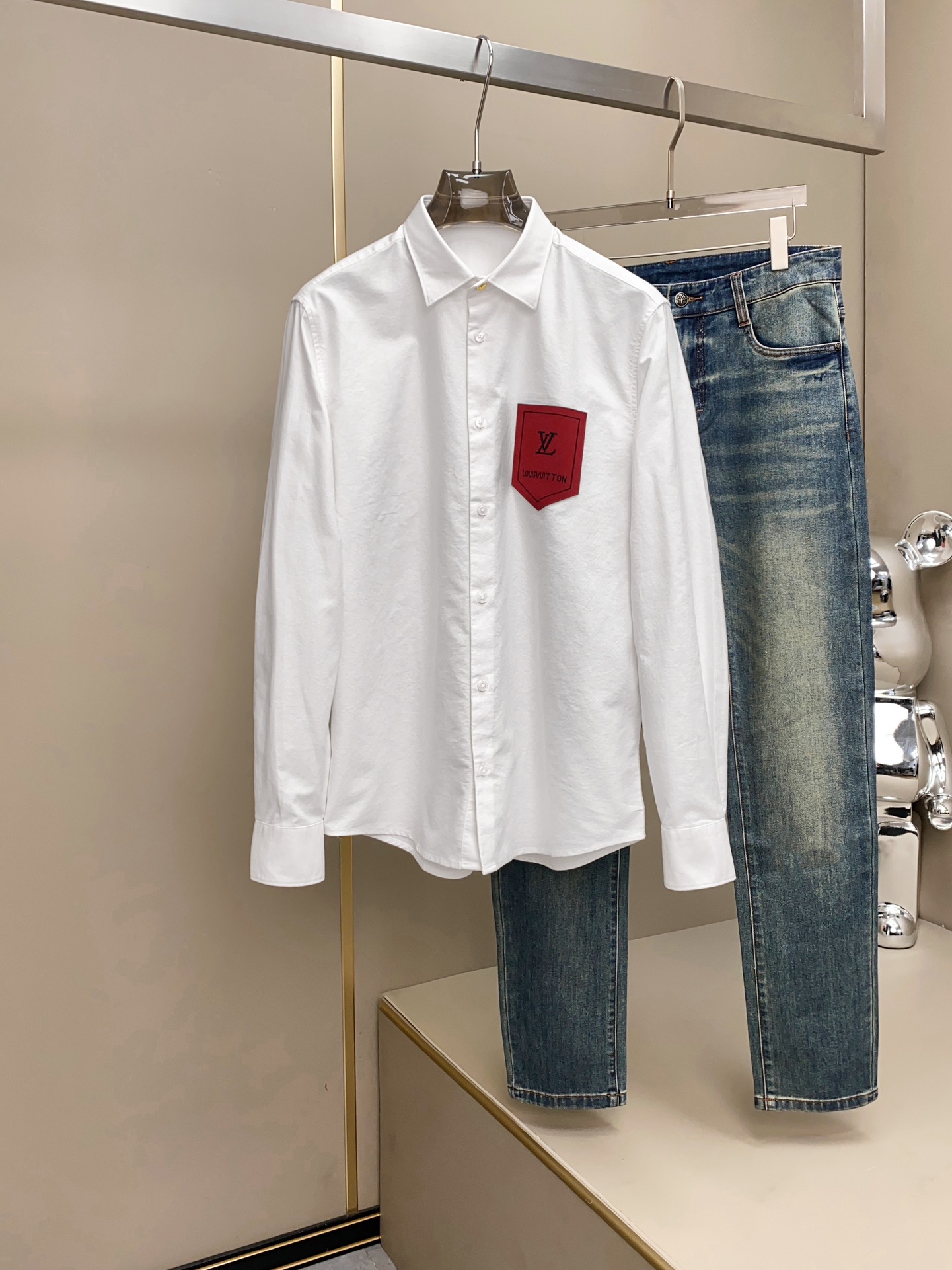 驴牌男女同款商务休闲牛津纺纯棉长袖衬衫，贸易公司渠道货，100%纯正血统，春夏新品，高端意大利原厂出品，