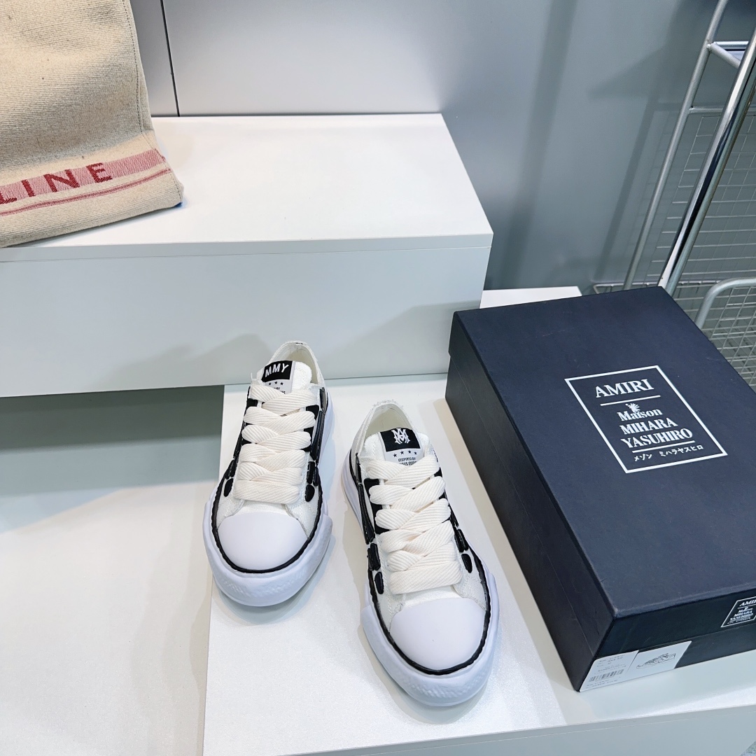 High Quality AMIII Canvas Sneakers for Men and Women, Spring Break Fashion! - 图片 2