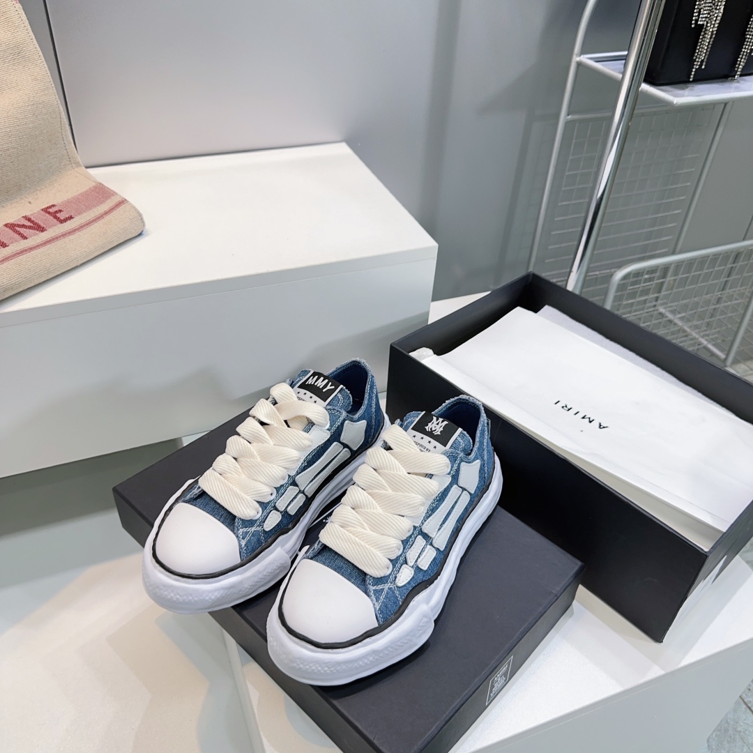 High Quality AMIII Canvas Leisure Shoes with Unique Design and Original Materials - 图片 2