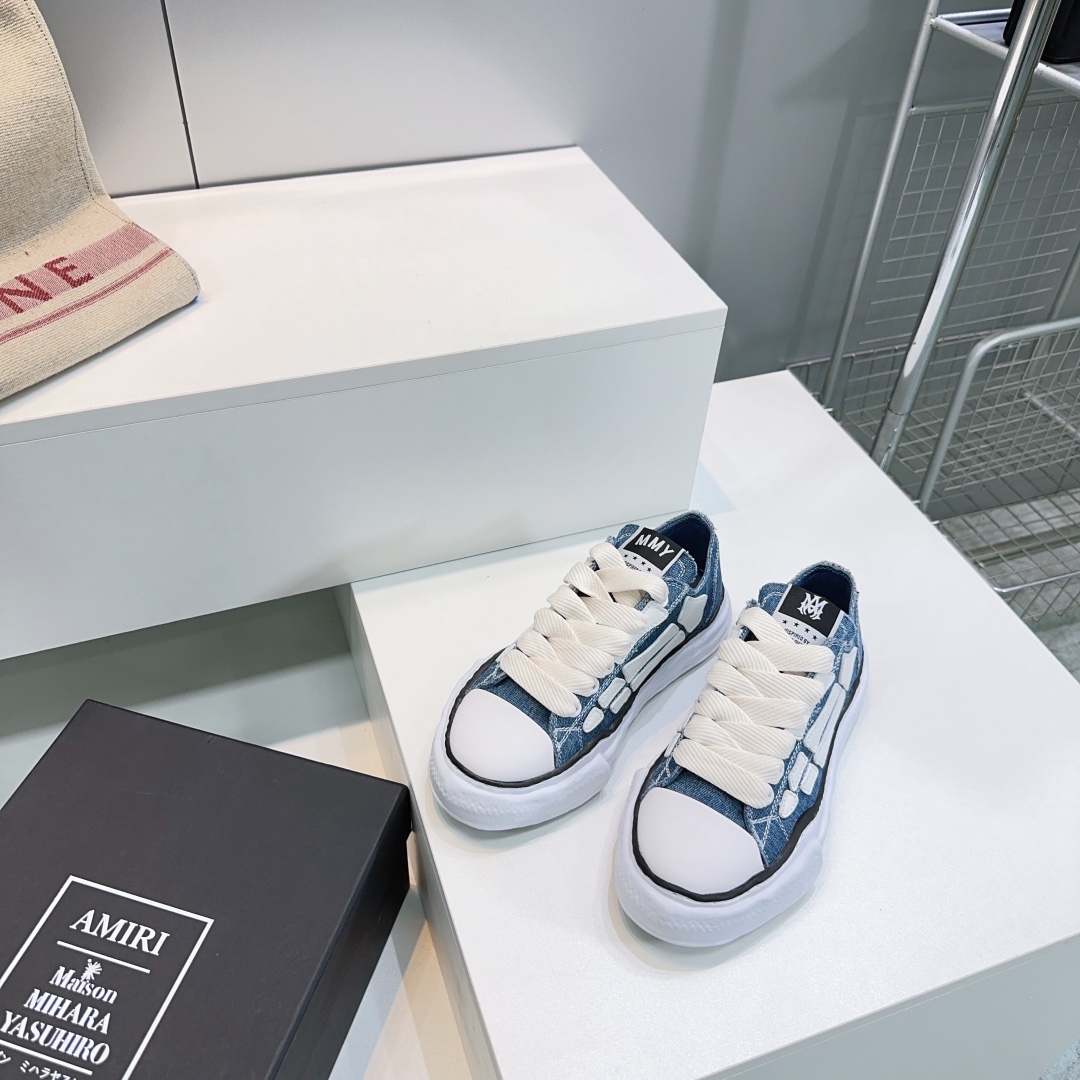 High Quality AMIII Canvas Leisure Shoes with Unique Design and Original Materials - 图片 4