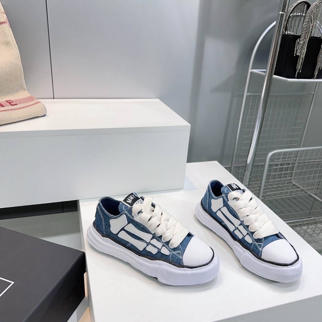 High Quality AMIII Canvas Leisure Shoes with Unique Design and Original Materials - 图片 5