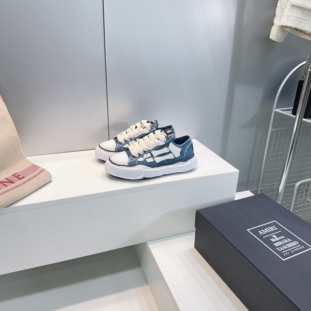 High Quality AMIII Canvas Leisure Shoes with Unique Design and Original Materials - 图片 3