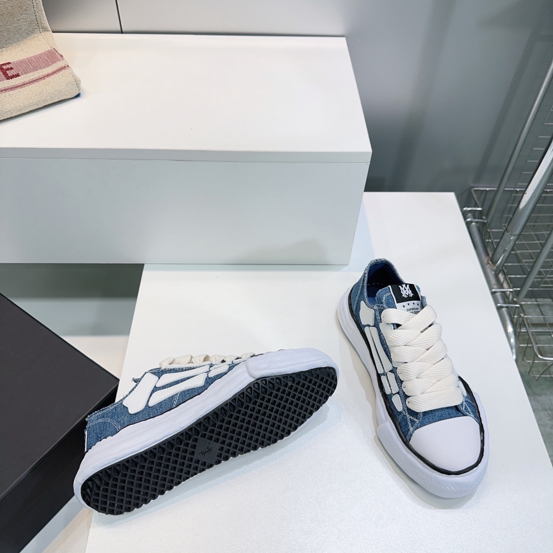 High Quality AMIII Canvas Leisure Shoes with Unique Design and Original Materials - 图片 8