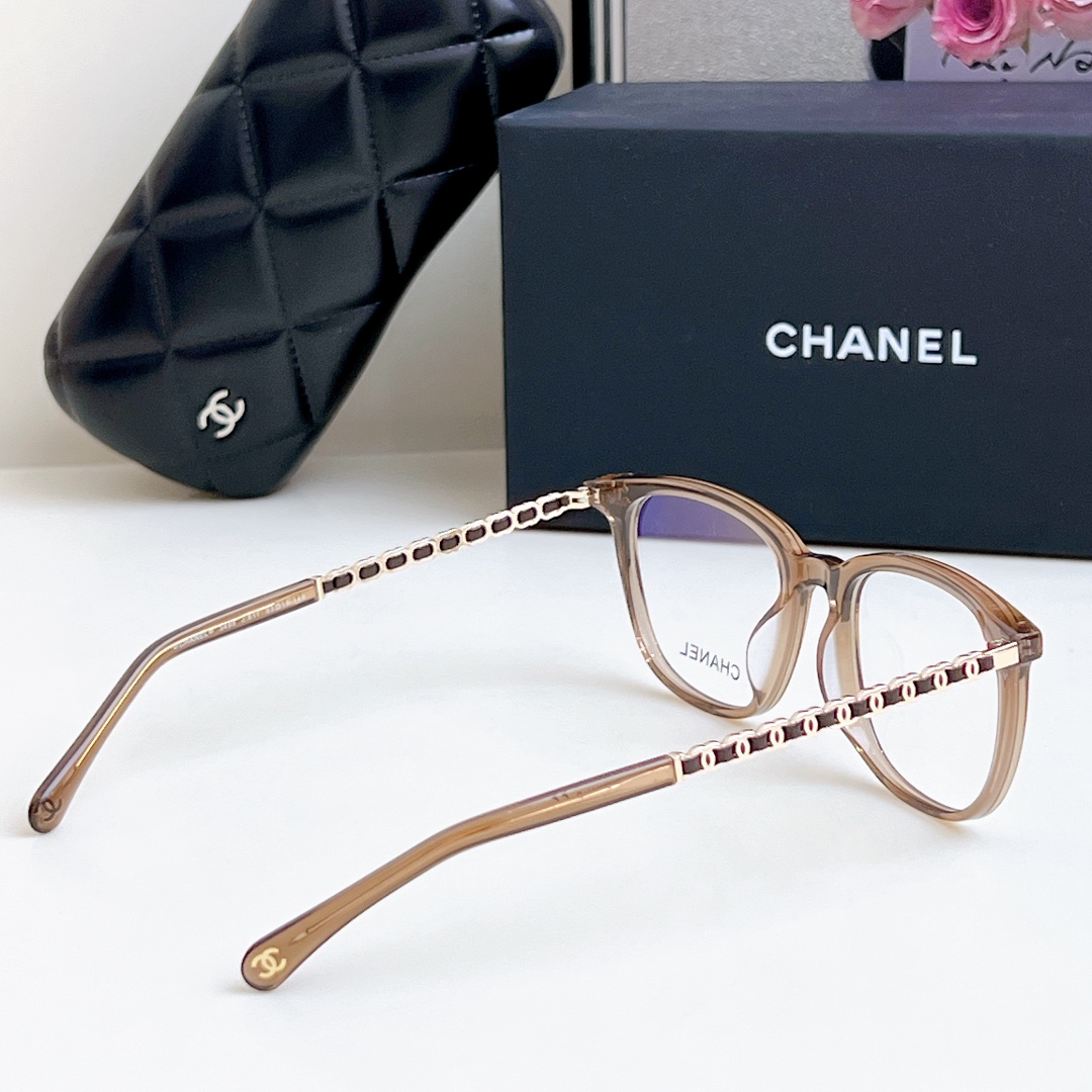  新品眼镜框
CHANE* 
MOD：3498
SIZE：53口19-145
🔝🔝