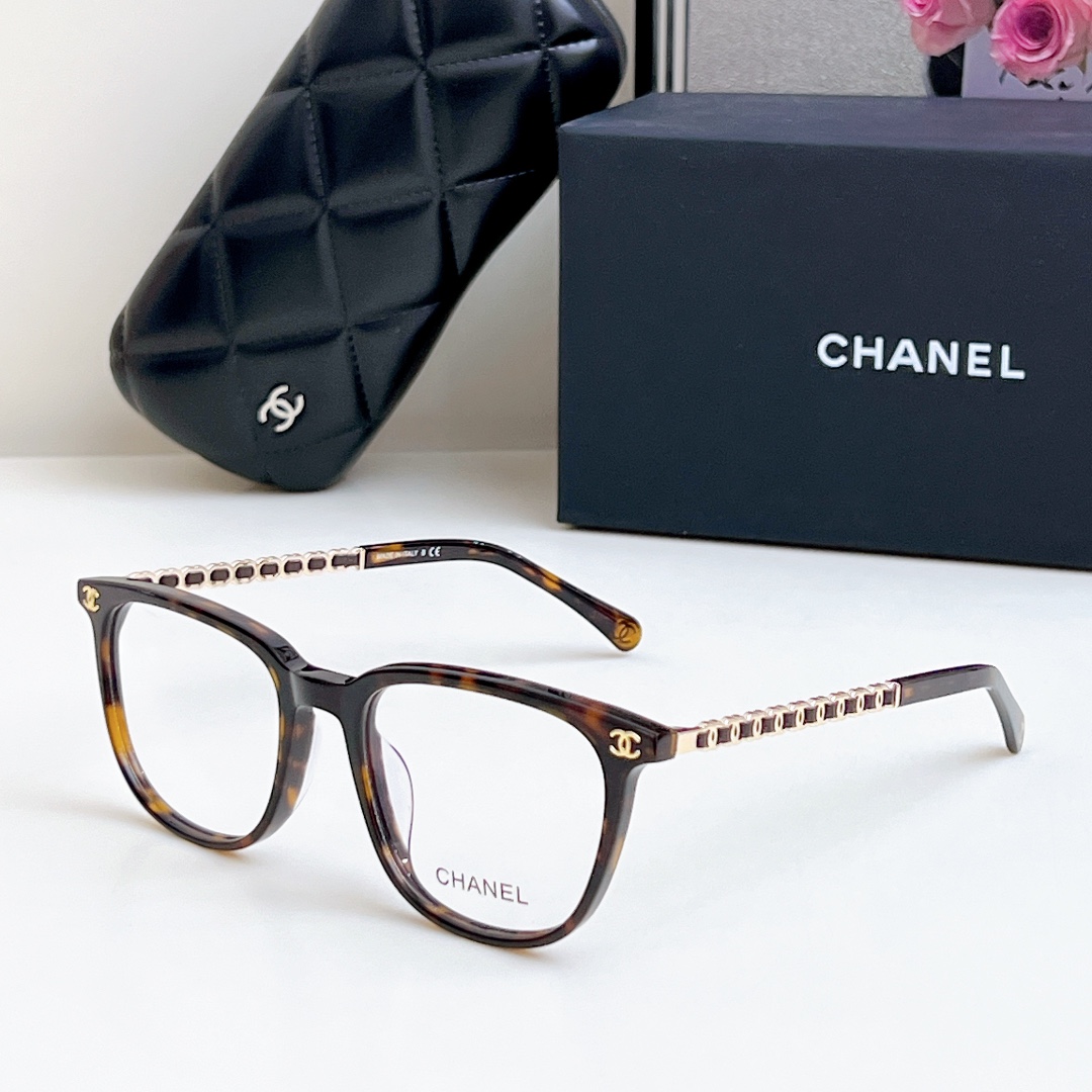 新品眼镜框
CHANE* 
MOD：3498
SIZE：53口19-145
🔝🔝