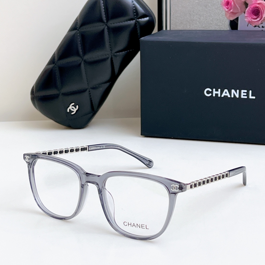  新品眼镜框
CHANE* 
MOD：3498
SIZE：53口19-145
🔝🔝