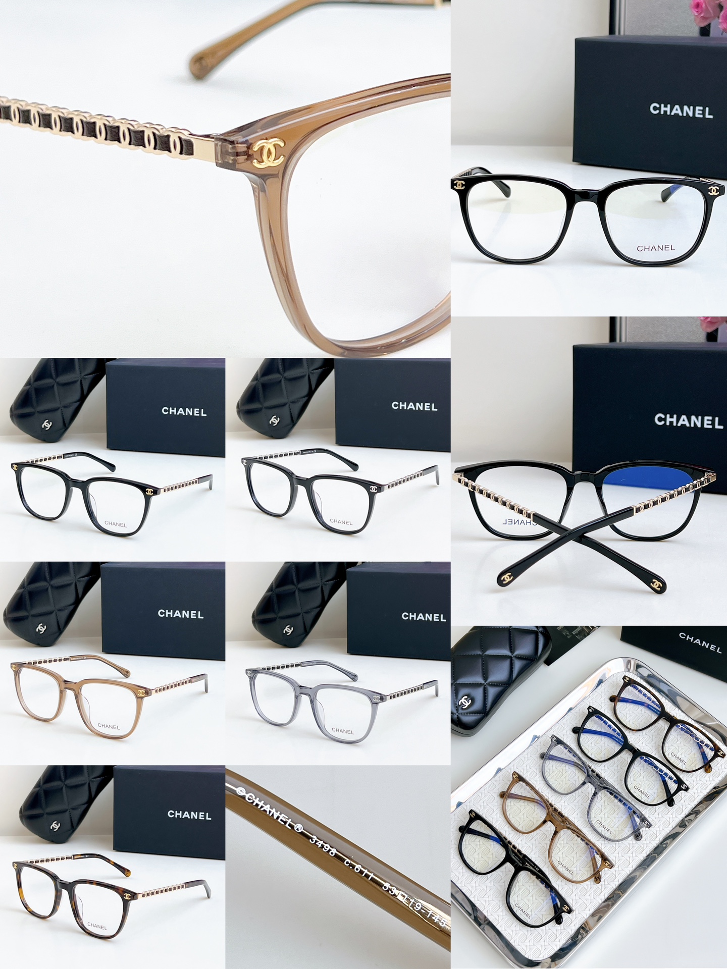 Nuevo marco de gafas CHANE* Modelo: 3498