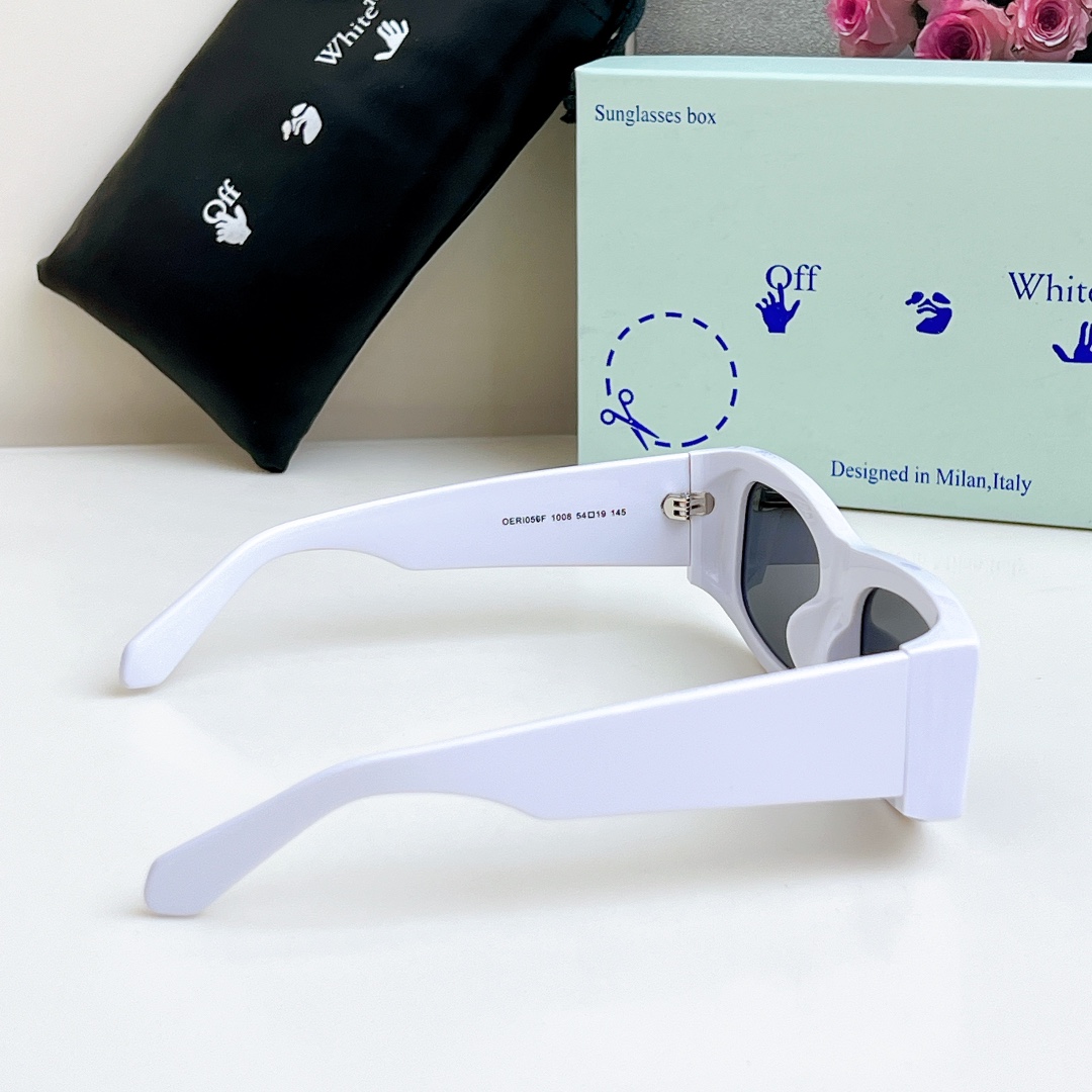  Off-White最新设计风格 原版定制10.0板料  OERI056F他几乎囊括了潮牌墨镜该有的一切