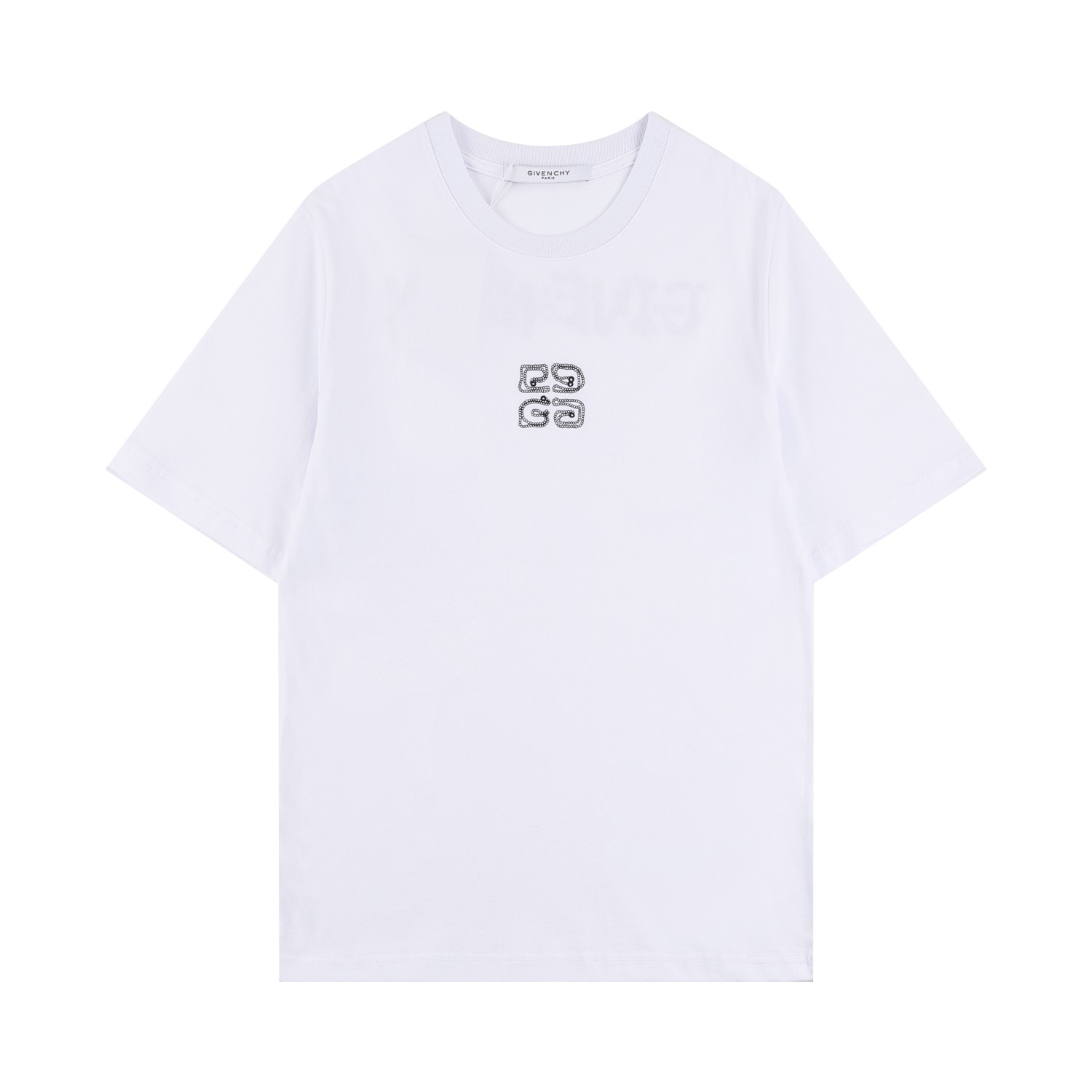 𝗚𝗜𝗩𝗘𝗡𝗖𝗛𝗬 Nueva camiseta de manga corta de primavera de Givenchy * 2025SS, 300 gramos de líneas de bordado en la…