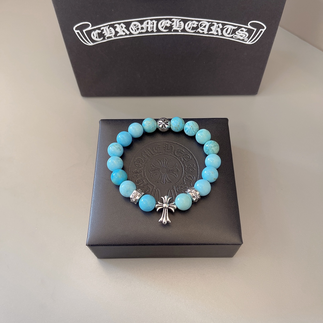 NO:107202,Too handsome and exciting the latest model Croxin, no explosion, factory direct sales, original one-to-one reproduction, Croxin retro bracelet, jewelry boutique, chrome hearts19860909太帅爆了最新款克罗心 不爆不发 厂家直销 原版一比一复刻 克罗心复古手串,饰品精品,chrome hearts,Jewelry