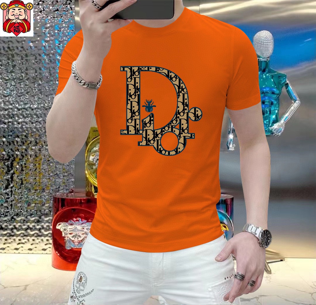 Dior 品牌【DIOR迪奥】(胖子福音) 男士休闲短袖T恤 2025春夏新品