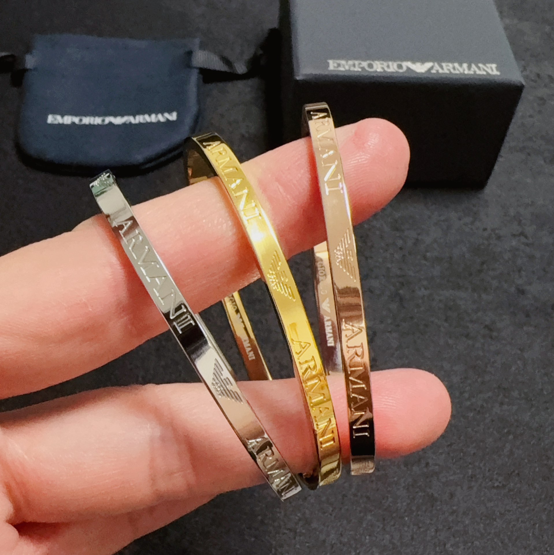 High-End Amani Armani Handheld Fine-Hander Bling Bling: Quality Craft with High Value - 图片 8
