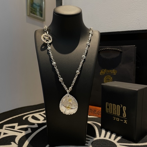 Goro's Eagle Silver Pendant Necklace - Handmade Punk Style Street Jewelry 1 Goro’s Eagle Silver Pendant Necklace – Handmade Punk Style Street Jewelry