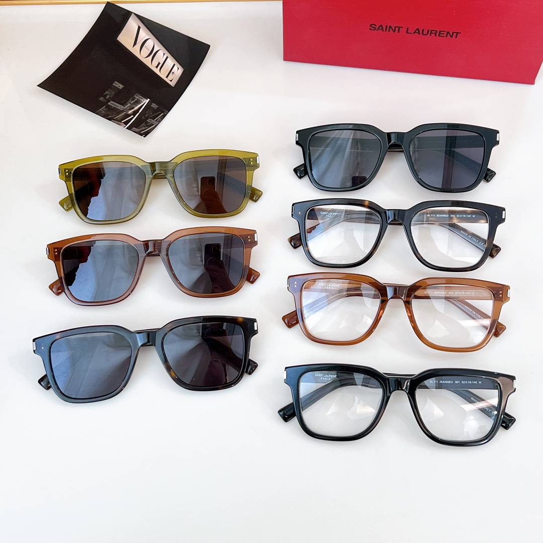  SAINT LAUREN* 
MODEL：SL 711
SIZE：52口19-140 
🔝🔝