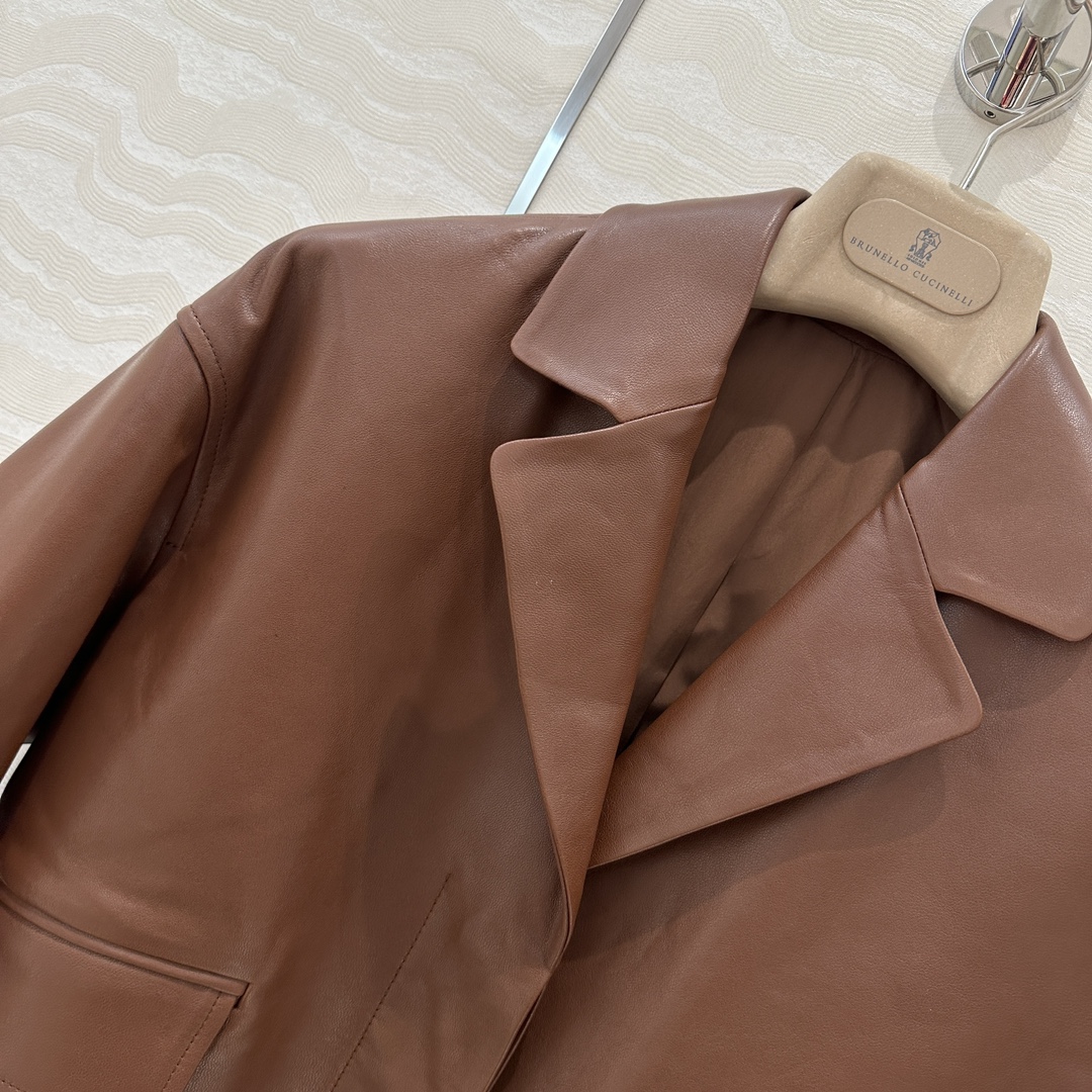 P2139 Dust-Proof Bag: High-Quality Turkish Sheep Hide Jacket with Soft Texture - 图片 4