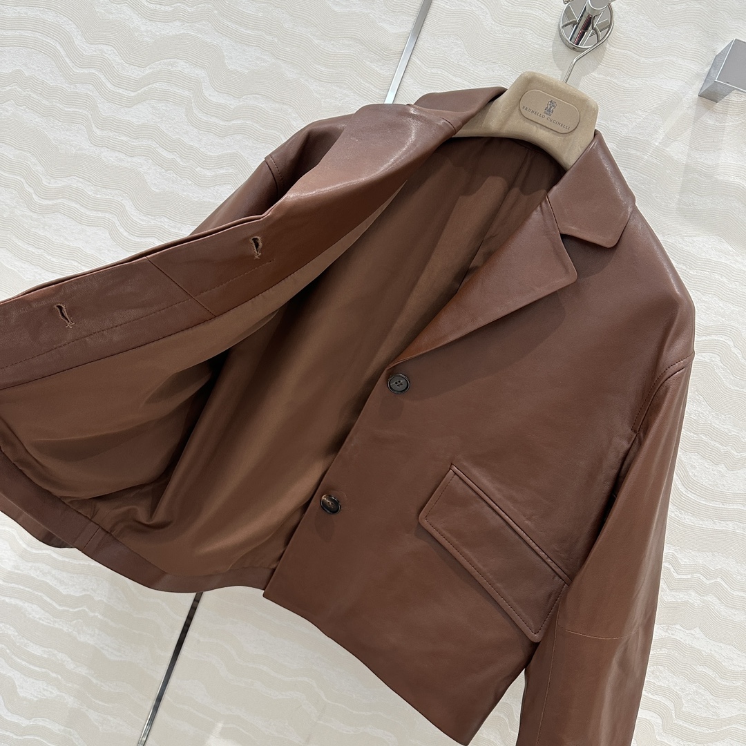 P2139 Dust-Proof Bag: High-Quality Turkish Sheep Hide Jacket with Soft Texture - 图片 8