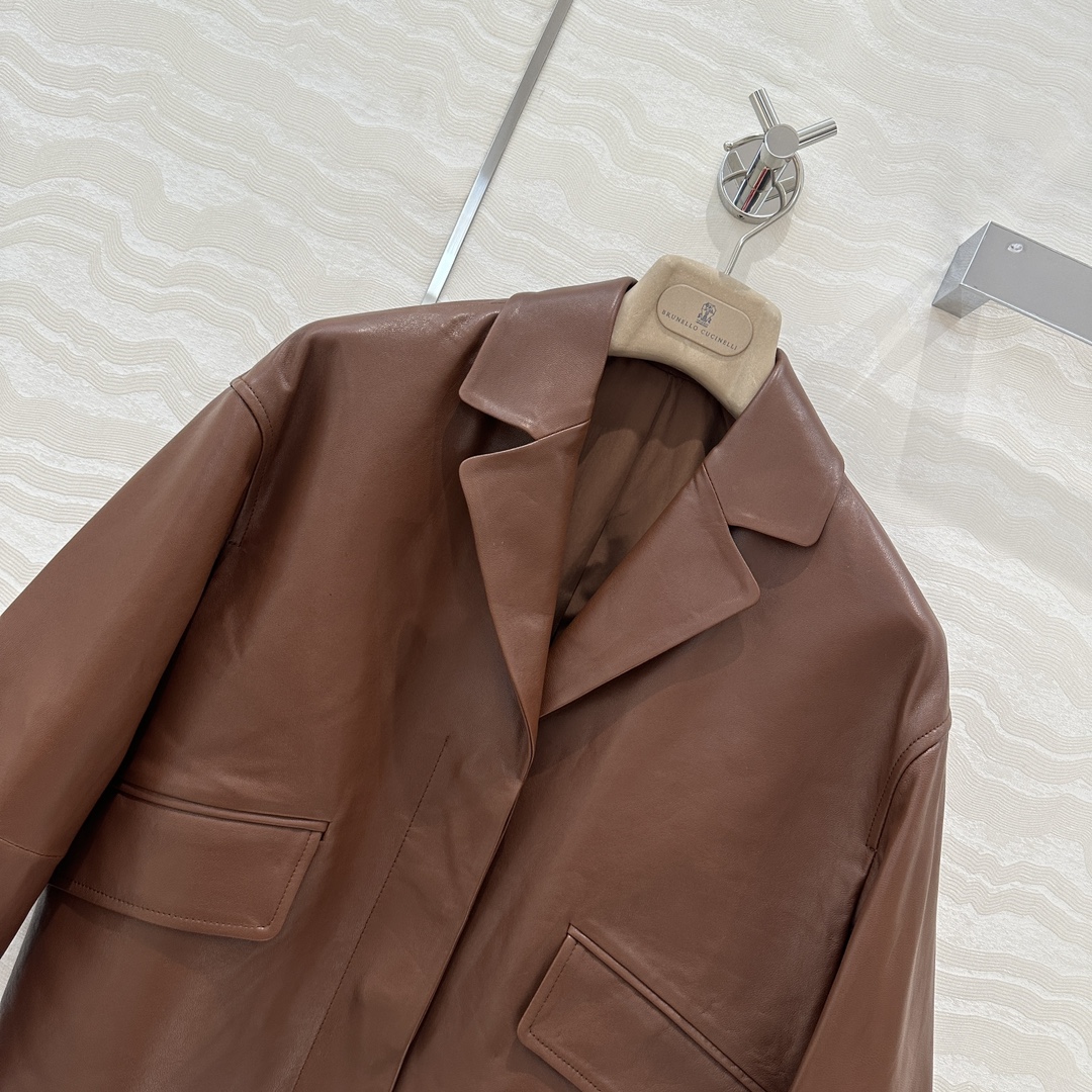 P2139 Dust-Proof Bag: High-Quality Turkish Sheep Hide Jacket with Soft Texture - 图片 2