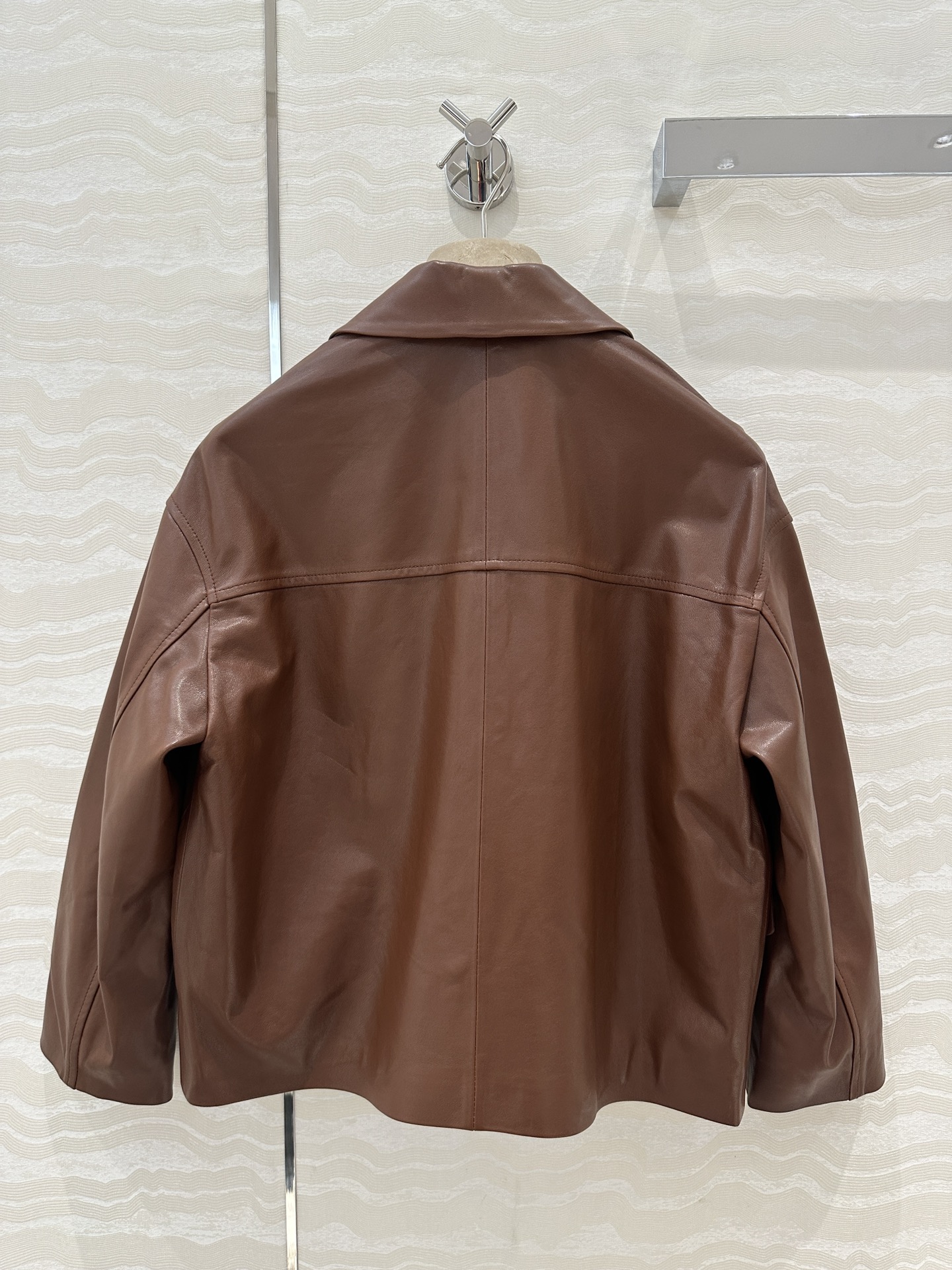P2139 Dust-Proof Bag: High-Quality Turkish Sheep Hide Jacket with Soft Texture - 图片 9