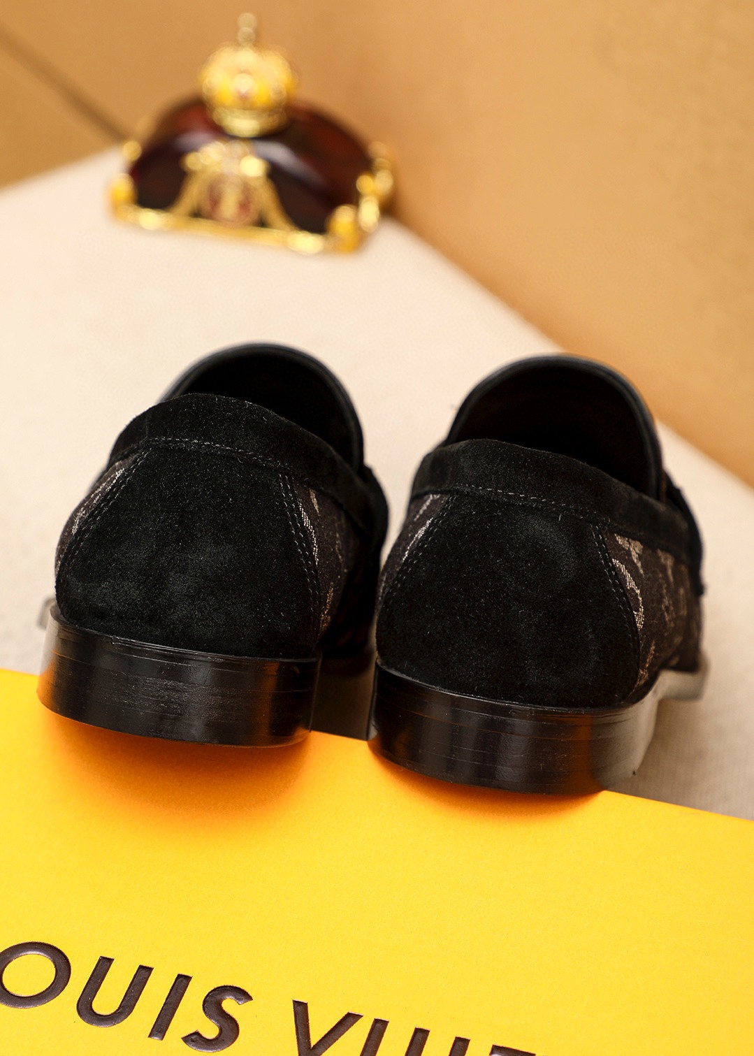 Louis Vuitton Men's Casual Loafers in Monogram Canvas, Sizes 38-44 Available 9 i1742095308 6135 7