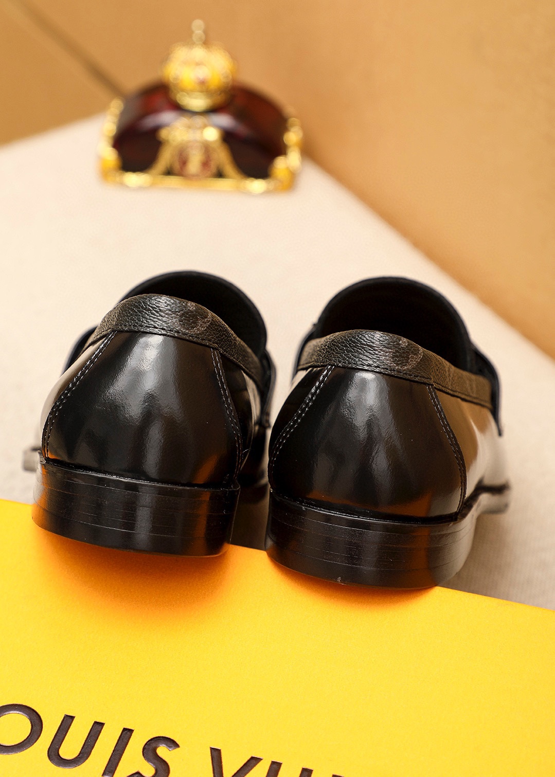 Louis Vuitton Men's Leather Loafers with Iconic LV Buckle - Sizes 38-44 9 i1742095386 6624 7