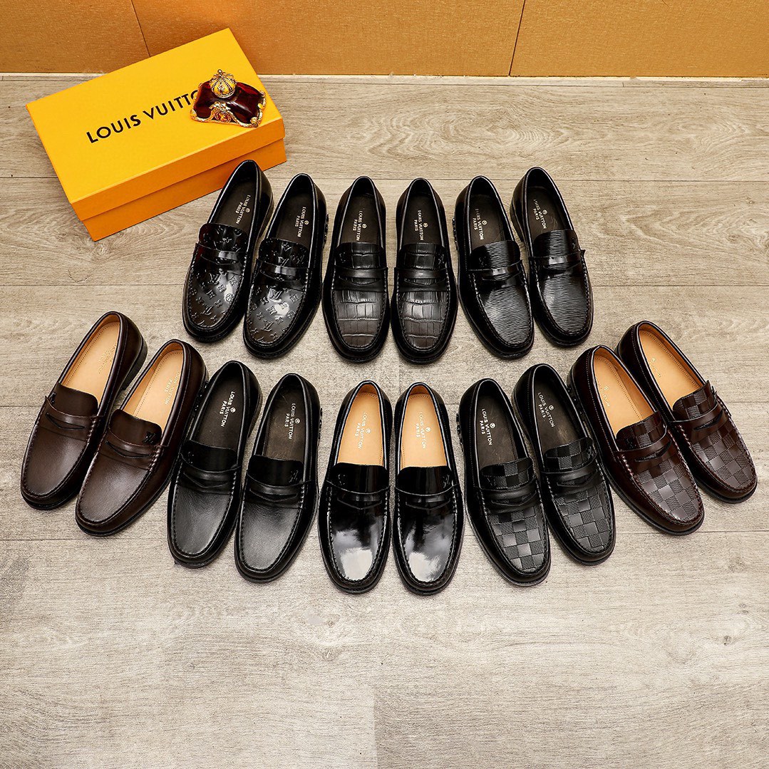 Louis Vuitton Men's Leather Loafers - Premium Quality, Classic Design 6 i1742095748 7138 4