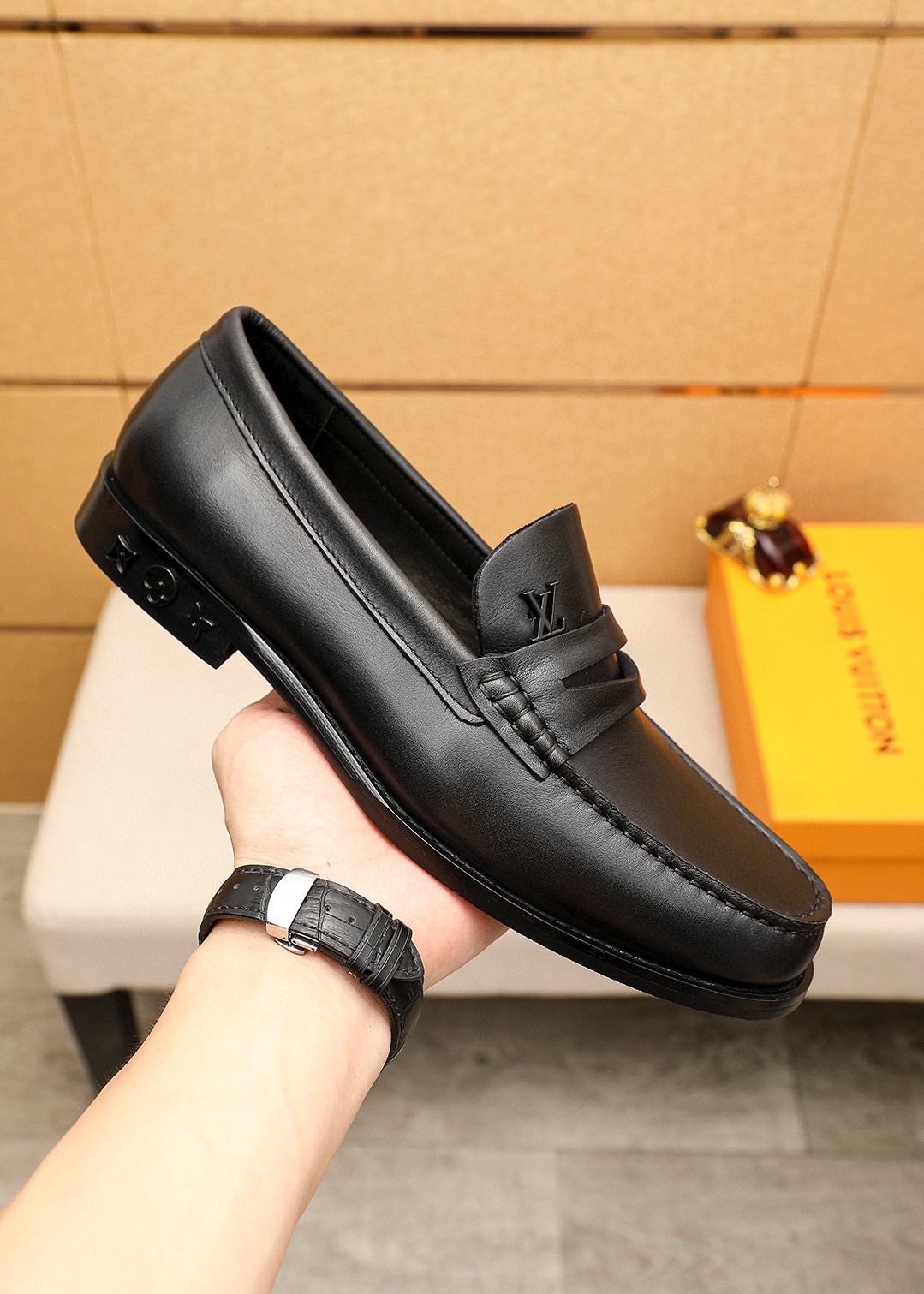 Louis Vuitton Men's Leather Loafers - Classic Style, Sizes 38-44 5 i1742095779 8775 3