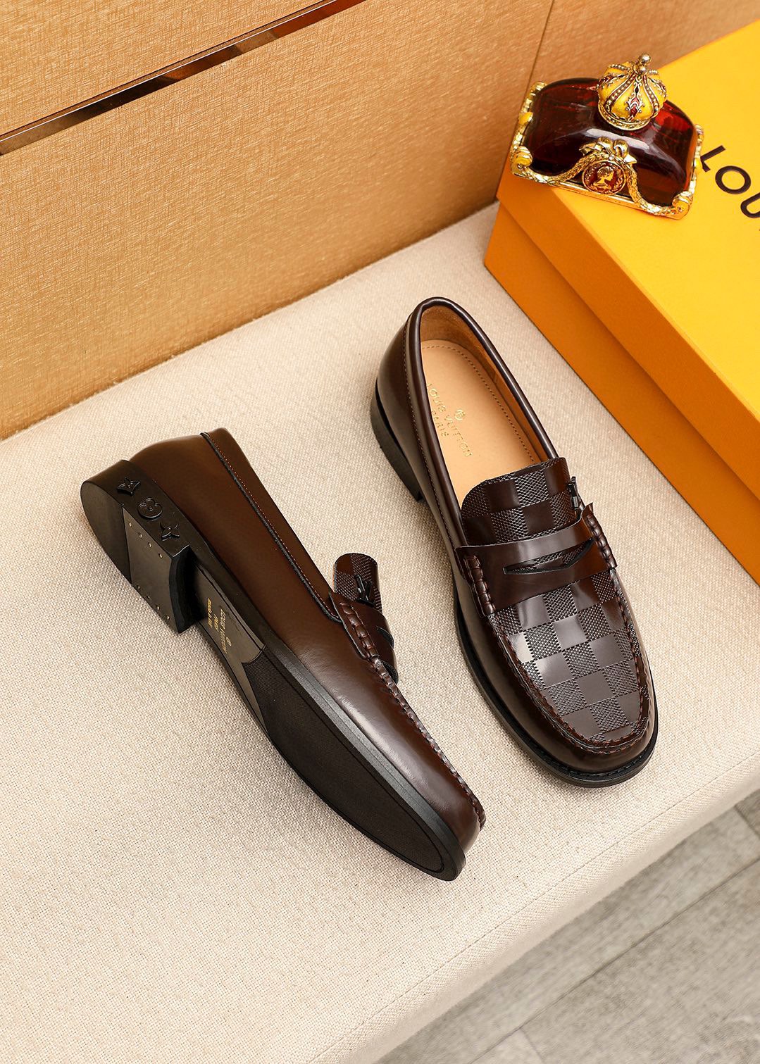Louis Vuitton Men's Leather Loafers - Premium Quality, Stylish and Comfortable 3 i1742095841 4218 1