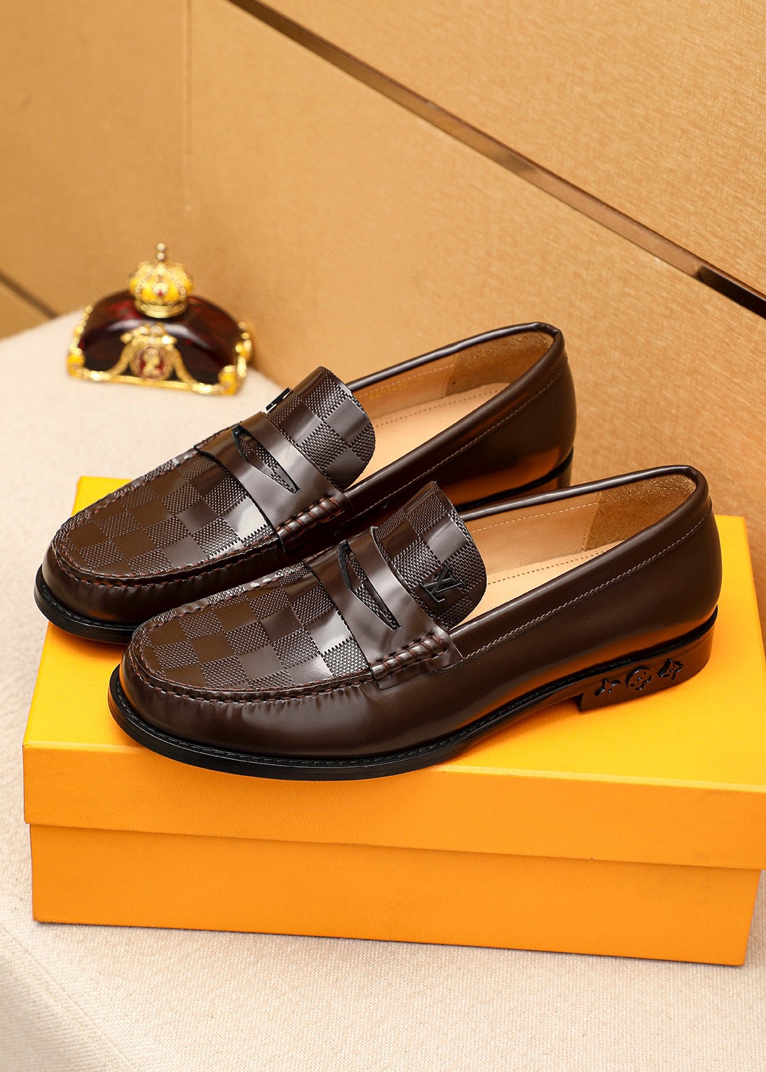 Louis Vuitton Men's Leather Loafers - Premium Quality, Stylish and Comfortable 4 i1742095841 8200 2