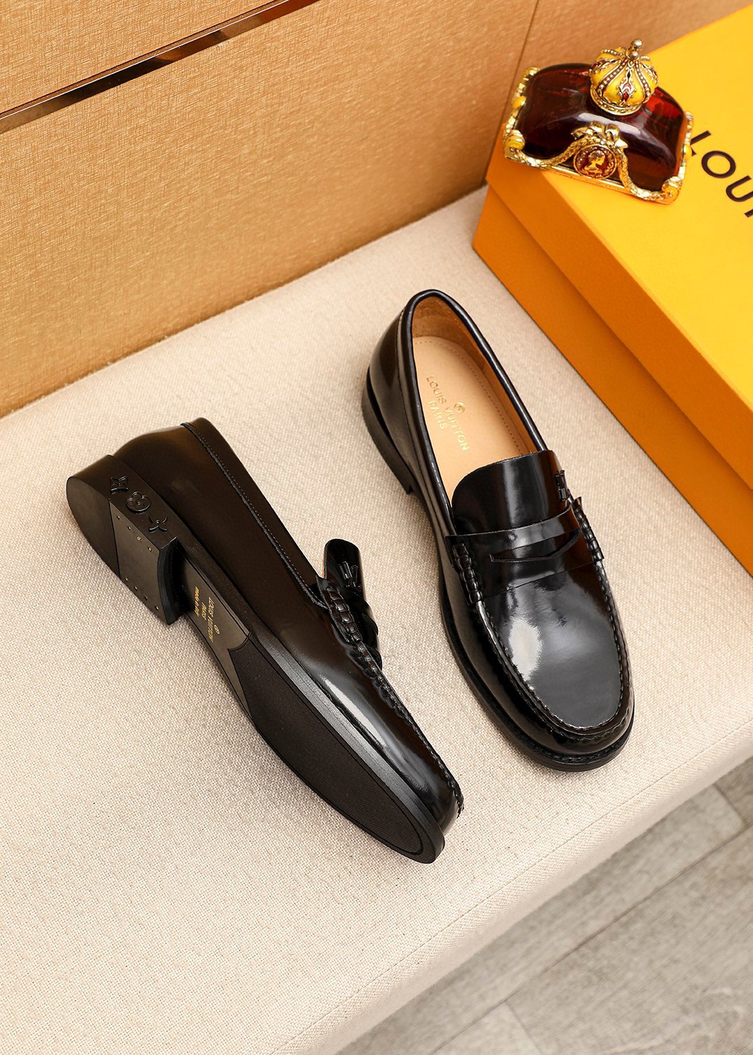 Louis Vuitton Leather Penny Loafers - Classic Style, Premium Comfort 3 i1742095870 100 1