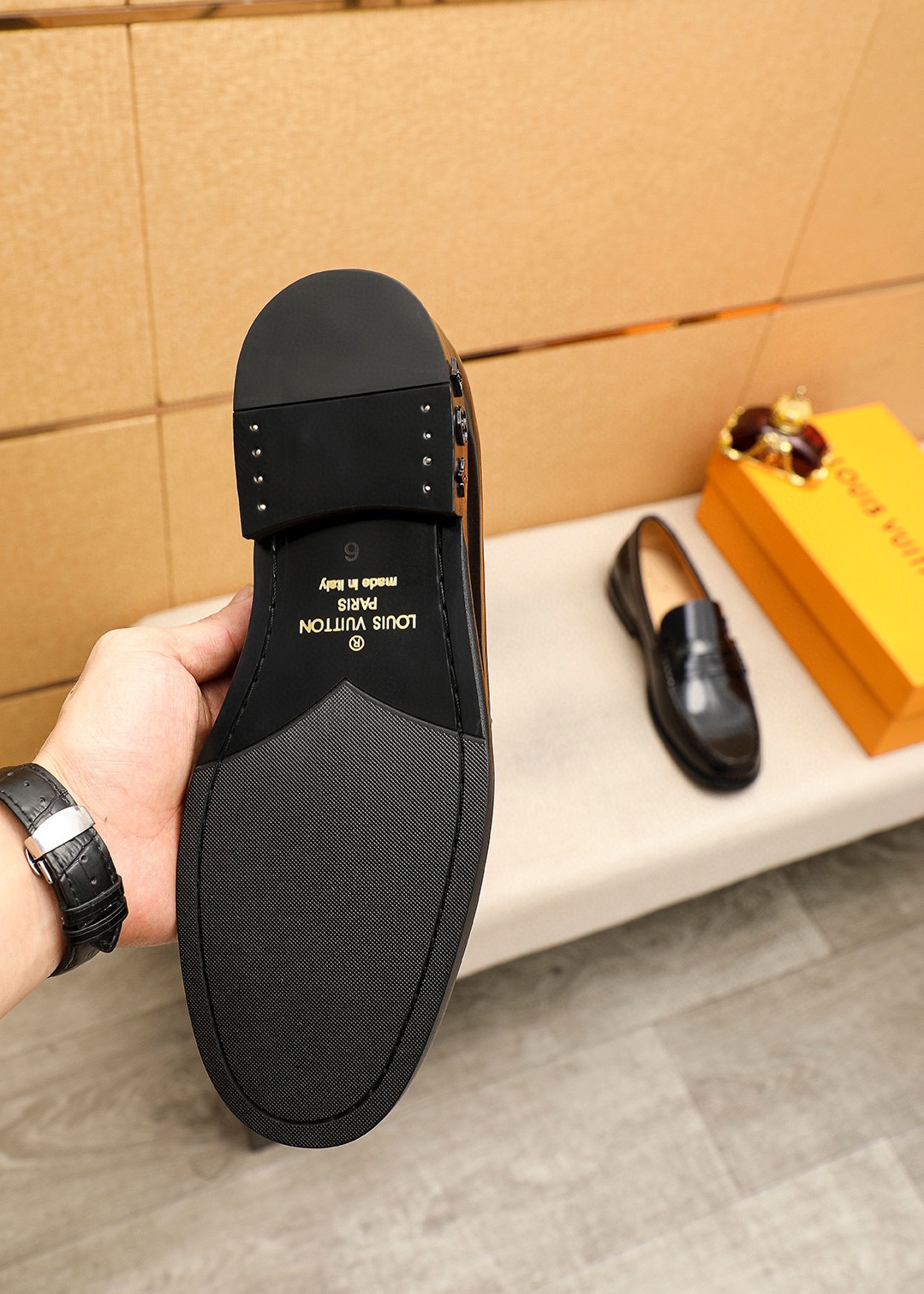 Louis Vuitton Leather Penny Loafers - Classic Style, Premium Comfort 10 i1742095870 5819 8