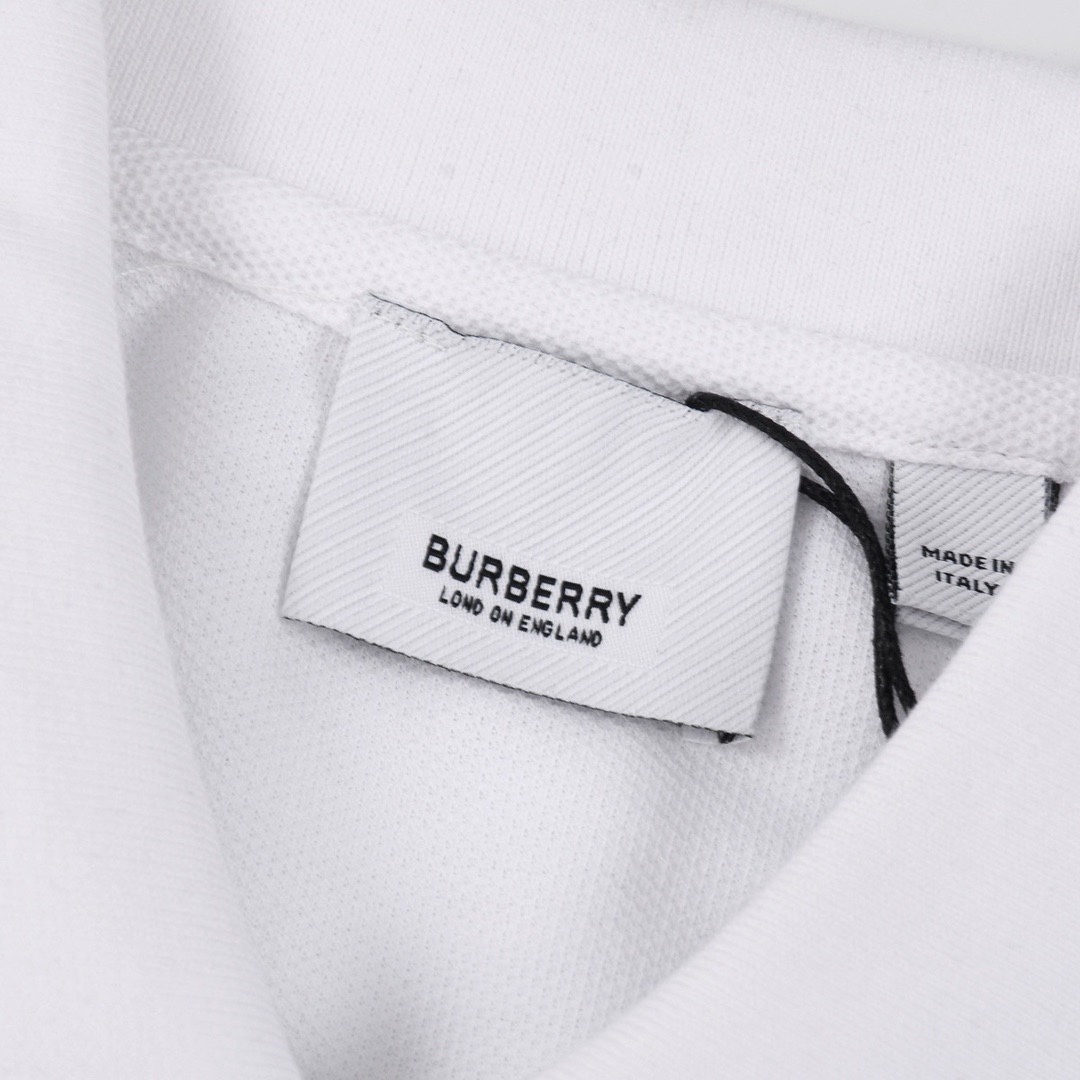 巴宝莉/Burberry 夏季新款 经典字母刺绣短袖polo衫