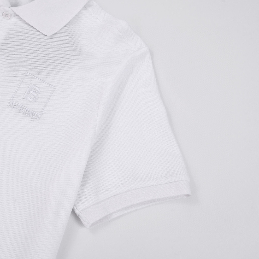 巴宝莉/Burberry 夏季新款 经典字母刺绣短袖polo衫