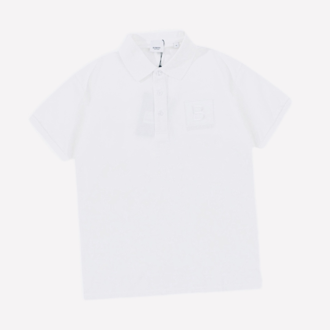 巴宝莉/Burberry 夏季新款 经典字母刺绣短袖polo衫