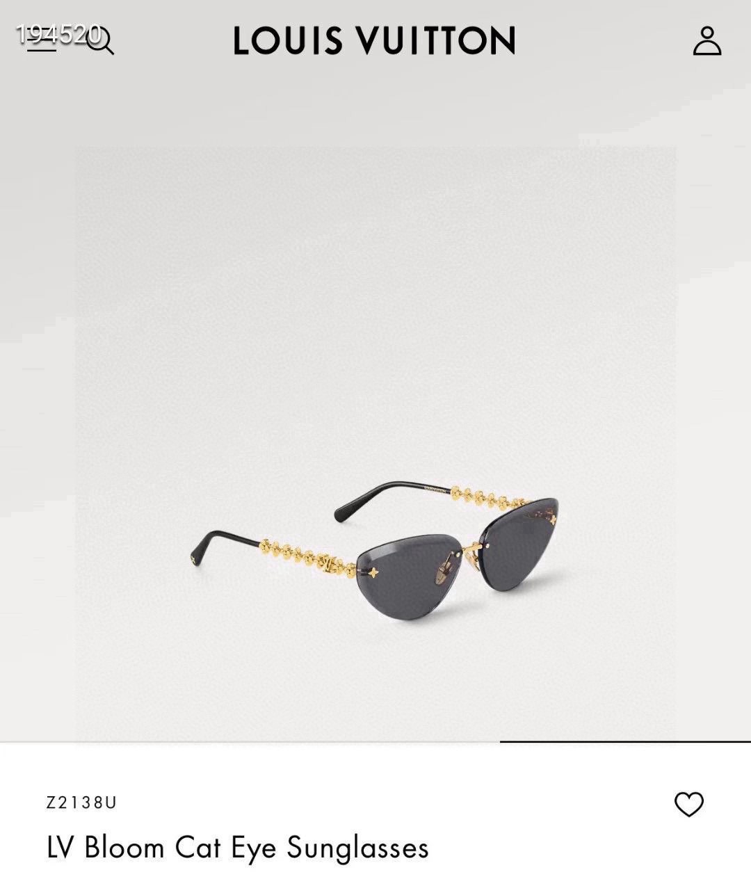  ‼️ 官网图 LOUIS VUITTO*🌟🌟🌟MODEL：Z2138U 🌟🌟🌟SIZE：62口18-1