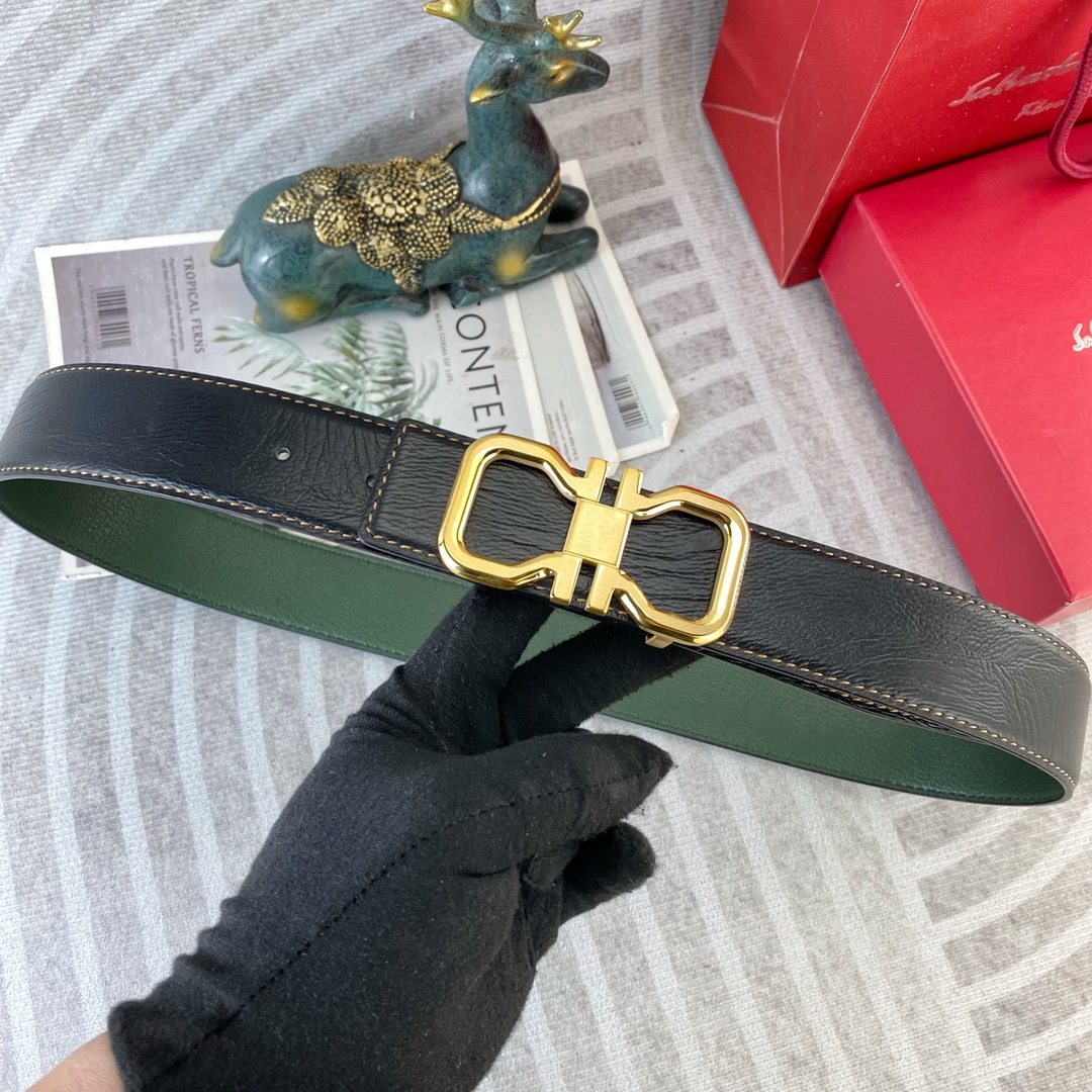 NO:140406,Original single Ferragamo Special leather belt series, original hardware quality stainless steel buckle, soft and comfortable feel, width 3.8CM, belt, ferragamo19860909原单 菲拉格慕 特种皮腰带系列 ,原厂五金精品不锈钢扣,手感柔软舒适 宽3.8CM.,皮带,ferragamo,Belt
