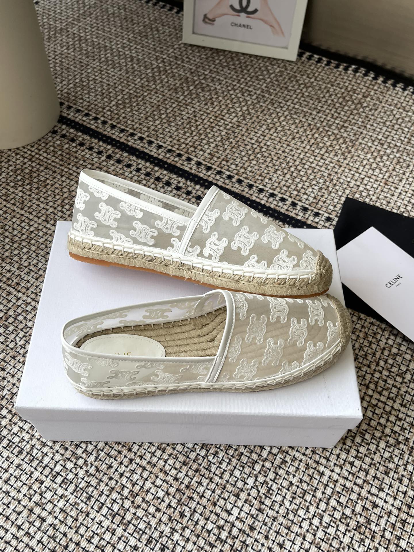 Celine Women's Espadrille Flats: Comfort & Style in Every Step 8 i1742206013 2683 6
