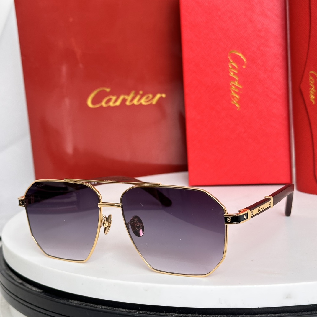  ‼️Cartie*✨✨✨MODEL：CT0516S✨✨✨SIZE：61口14-145✨✨木腿～～