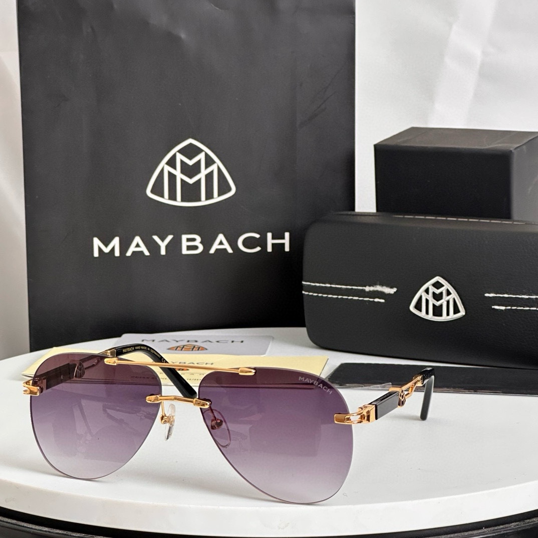  ‼️新款 无框 MAYBACH迈巴赫MODEL Z0205 太阳眼镜SIZE：61口15-140