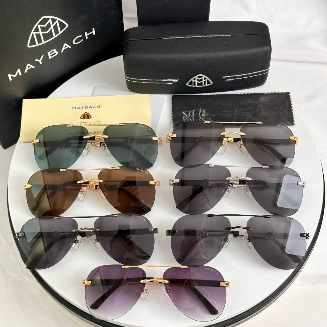  ‼️新款 无框 MAYBACH迈巴赫MODEL Z0205 太阳眼镜SIZE：61口15-140