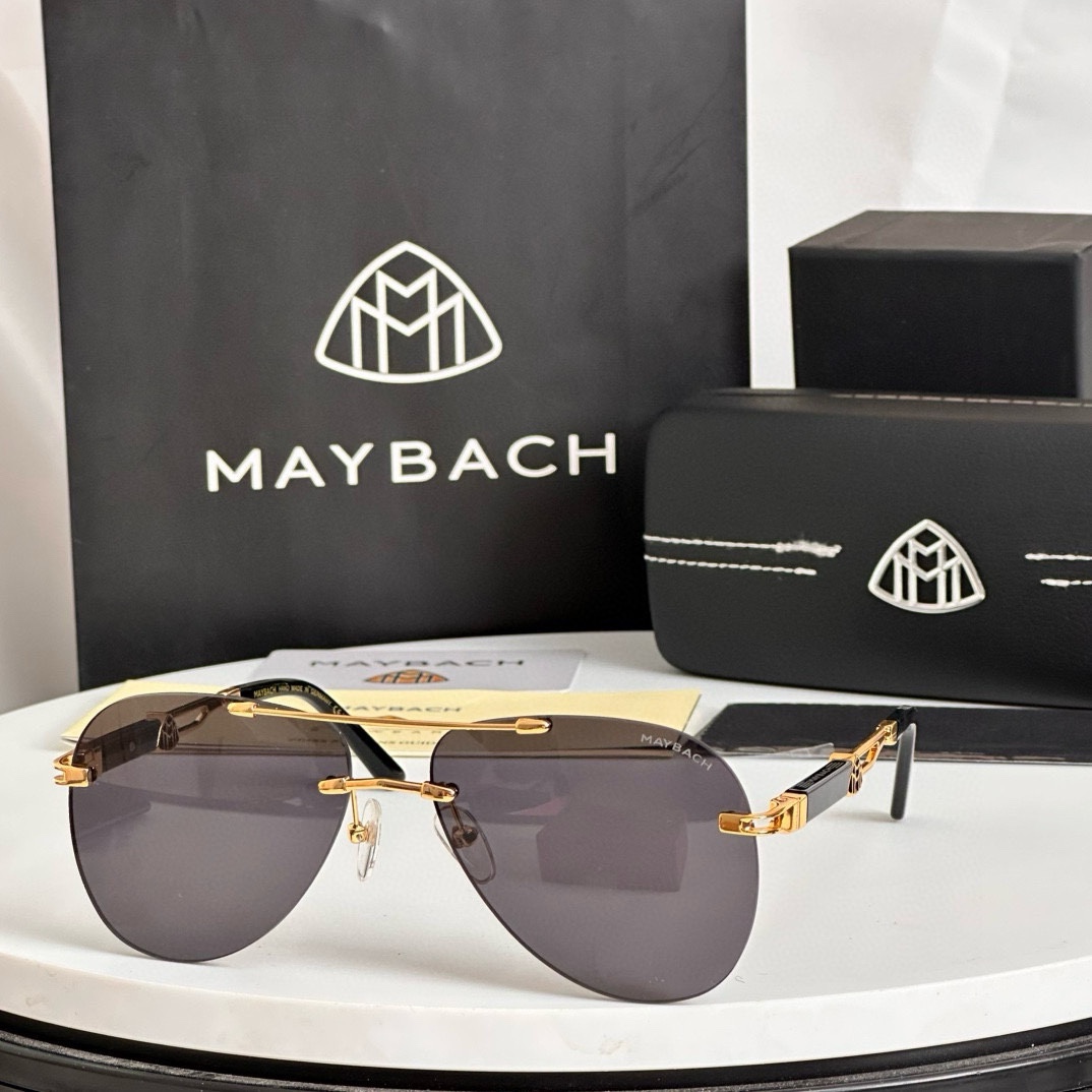  ‼️新款 无框 MAYBACH迈巴赫MODEL Z0205 太阳眼镜SIZE：61口15-140