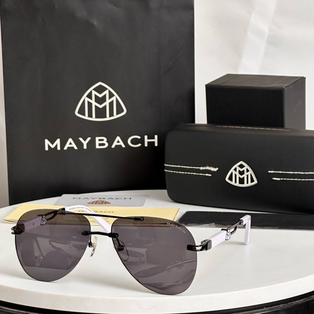  ‼️新款 无框 MAYBACH迈巴赫MODEL Z0205 太阳眼镜SIZE：61口15-140
