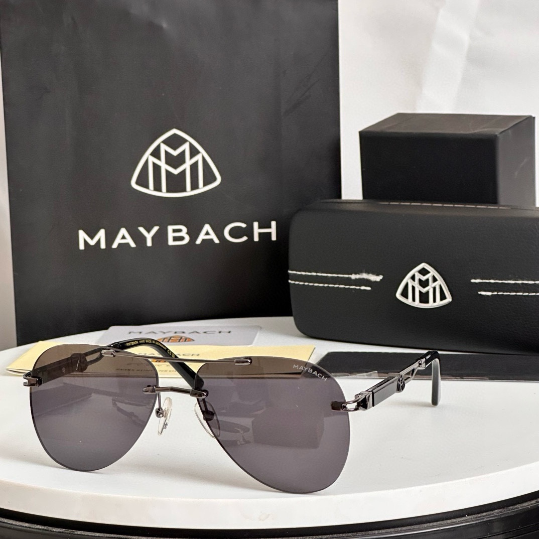  ‼️新款 无框 MAYBACH迈巴赫MODEL Z0205 太阳眼镜SIZE：61口15-140