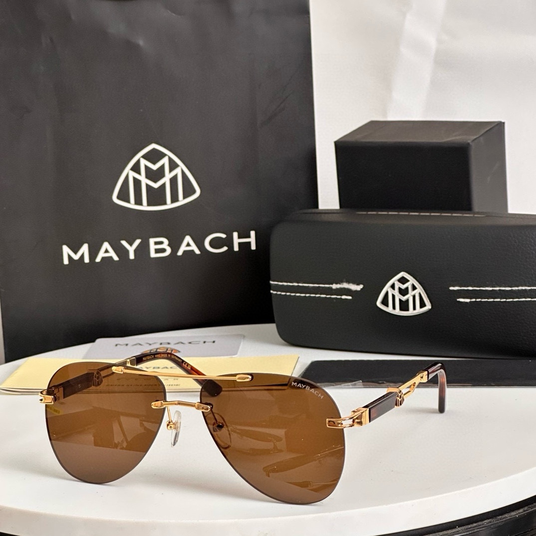  ‼️新款 无框 MAYBACH迈巴赫MODEL Z0205 太阳眼镜SIZE：61口15-140