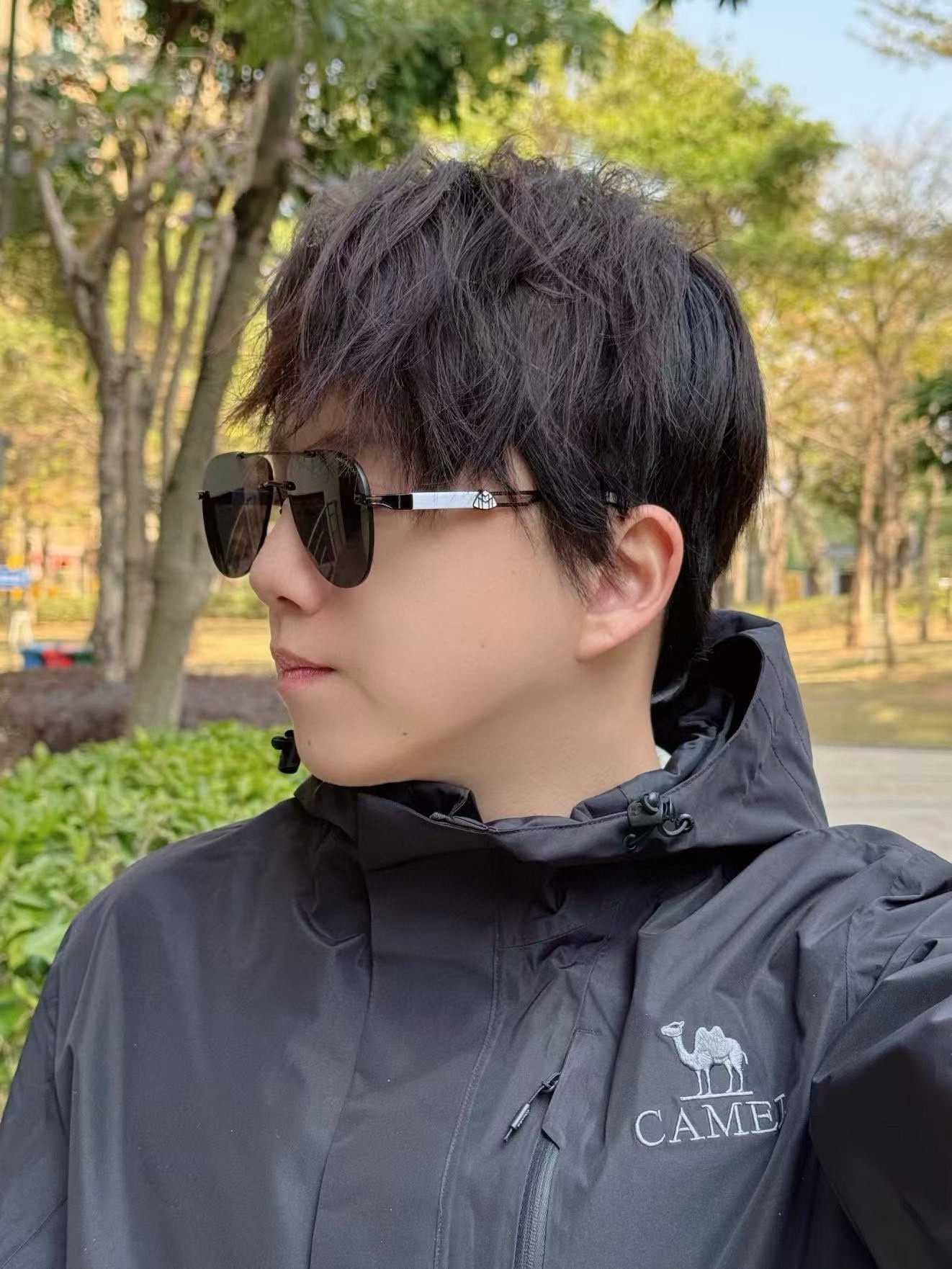  ‼️ 模特图 新款 无框 MAYBACH迈巴赫MODEL Z0205 太阳眼镜SIZE：61口15-1