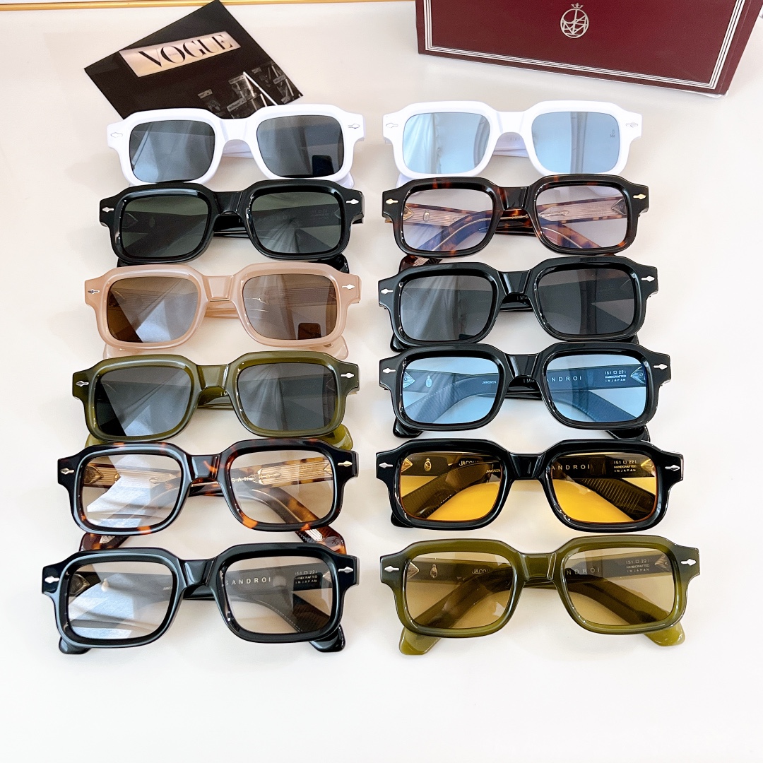  JACQUES MARIE MAGE
日本手工眼镜 
MODEL：SANDOROI
SIZE52-22